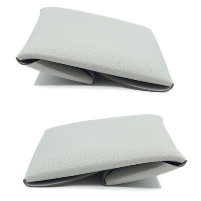Hermes Bastia Coin Case Card Gris Perle Leather Ice Gray Box — view 4