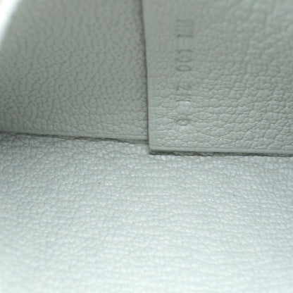 Hermes Bastia Coin Case Card Gris Perle Leather Ice Gray Box — view 8