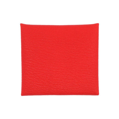 Hermes Bastia Coin Case Card le Juku Leather Red Box