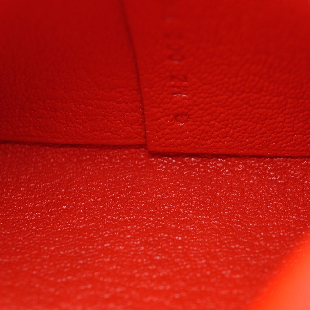 Hermes Bastia Coin Case Card le Juku Leather Red Box — view 8
