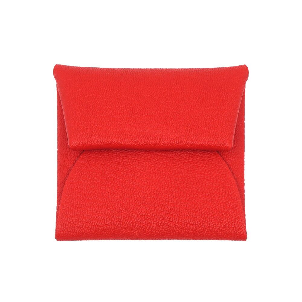 Hermes Bastia Coin Case Card le Juku Leather Red Box — view 2