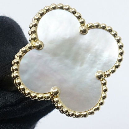 Van Cleef & Arpels Ring Magic Alhambra Mop 52 JP Yellow Gold Female — view 2