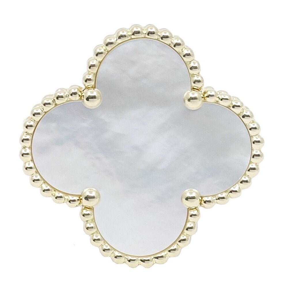 Van Cleef & Arpels Ring Magic Alhambra Mop 52 JP Yellow Gold Female