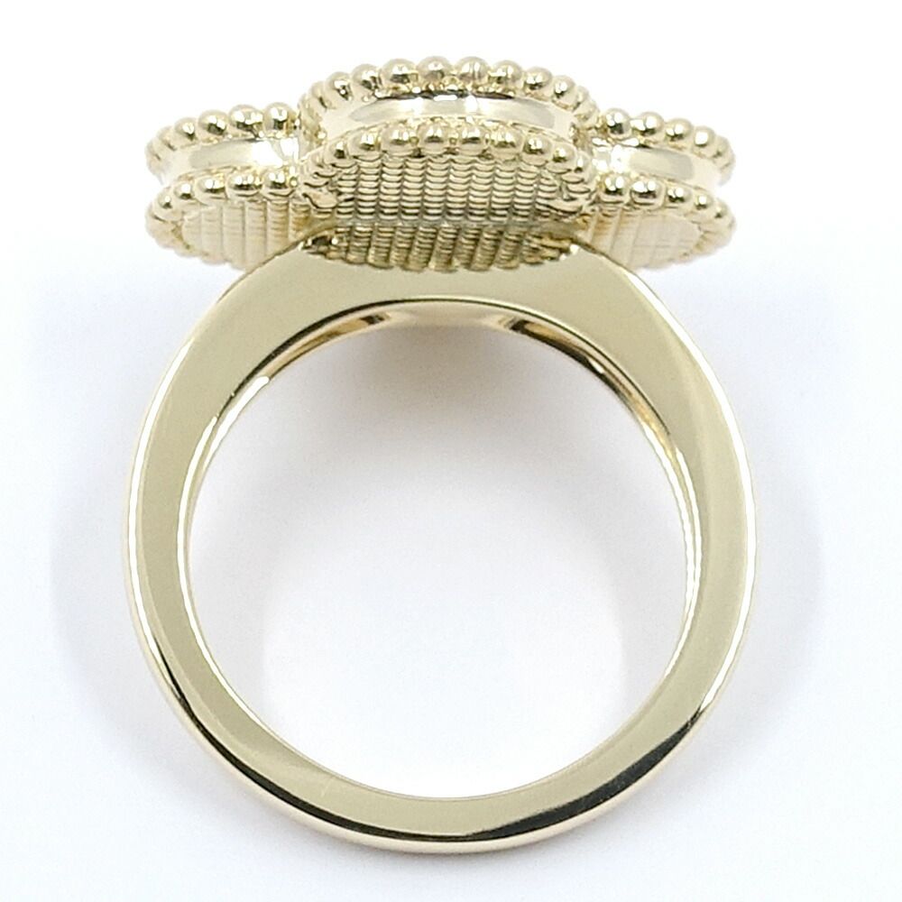 Van Cleef & Arpels Ring Magic Alhambra Mop 52 JP Yellow Gold Female — view 5