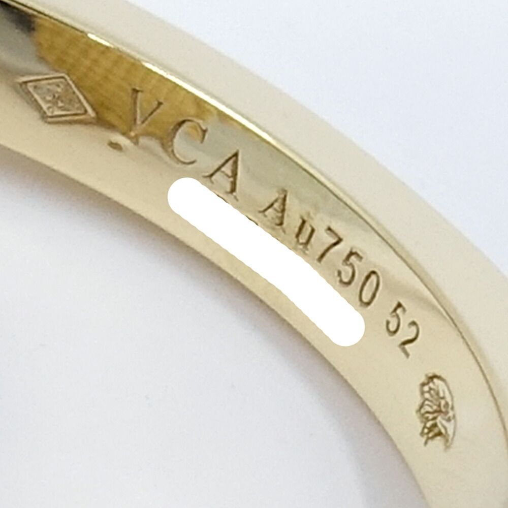 Van Cleef & Arpels Ring Magic Alhambra Mop 52 JP Yellow Gold Female — view 7