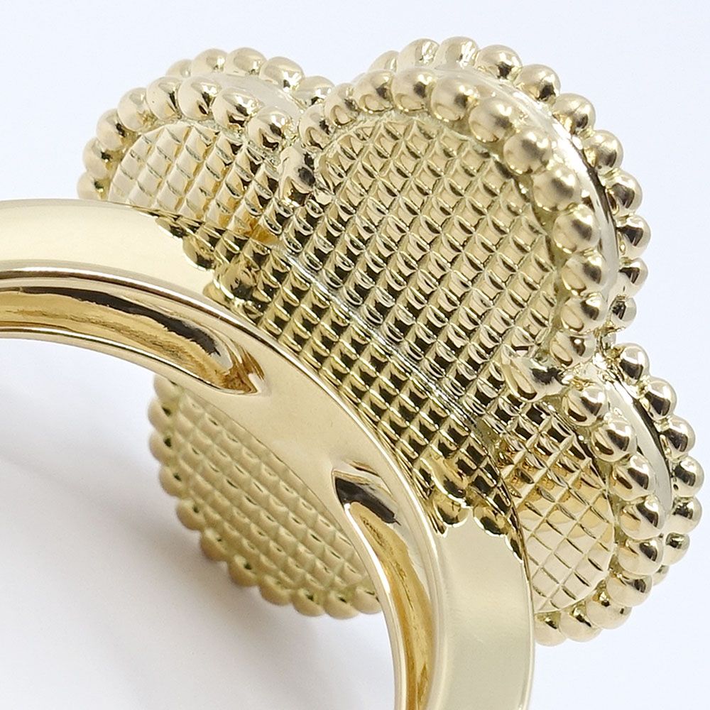Van Cleef & Arpels Ring Magic Alhambra Mop 52 JP Yellow Gold Female — view 6