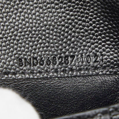 Saint Laurent Monogram 2 Parts Zip Wallet Bifold Black Tannin Leather — view 9