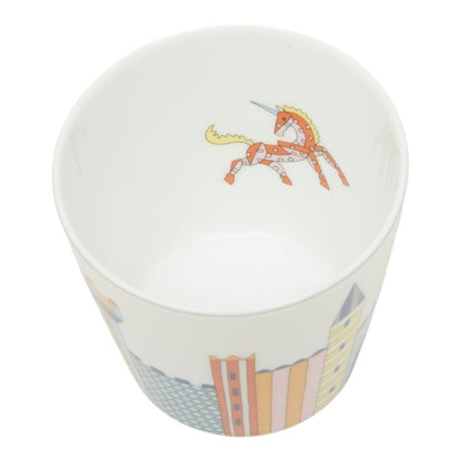 Hermes Epope Tableware Plate Set of 4 Multicolor Ceramic — view 8