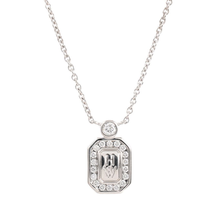 Harry Winston Necklace HW Logo