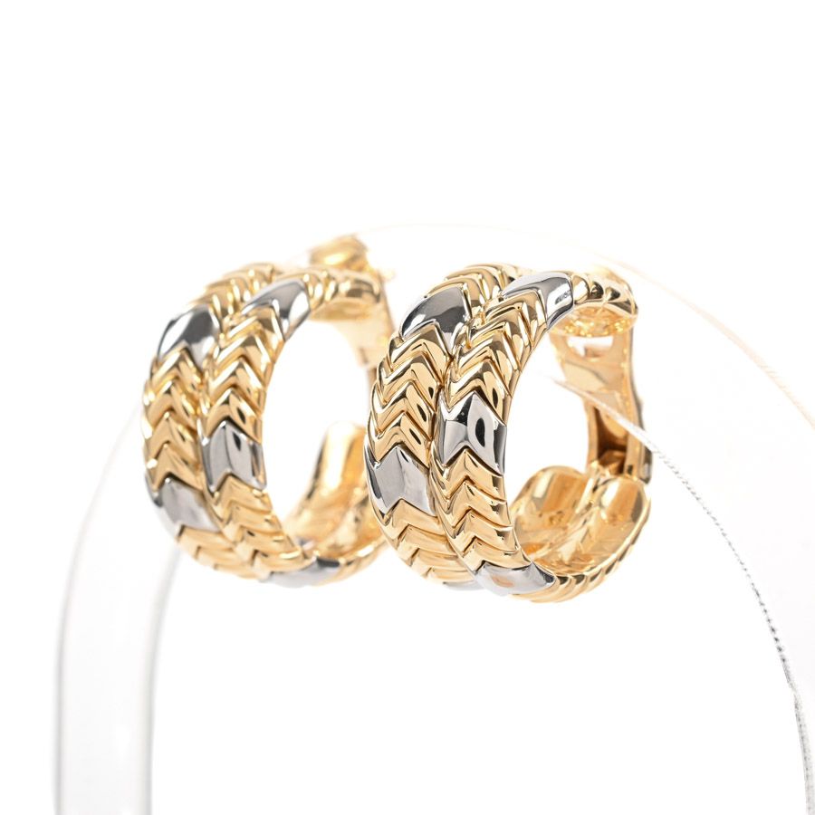 Bvlgari Earrings Spiga Gold