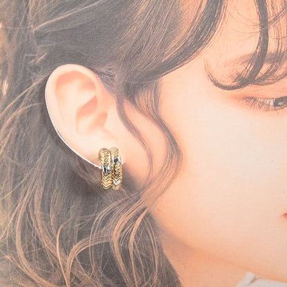 Bvlgari Earrings Spiga Gold — view 6