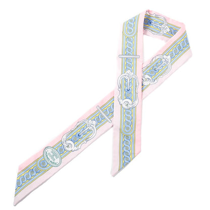 Hermes Scarf Twilly Scarves Pink