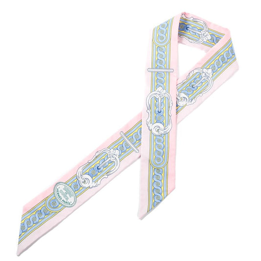 Hermes Scarf Twilly Scarves Pink