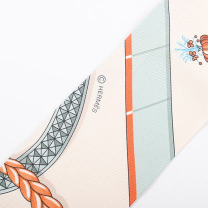Hermes Scarf Twilly Scarves Blue — view 4