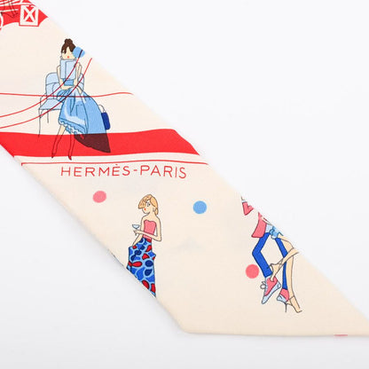 Hermes Scarf Twilly Scarves Blue — view 3