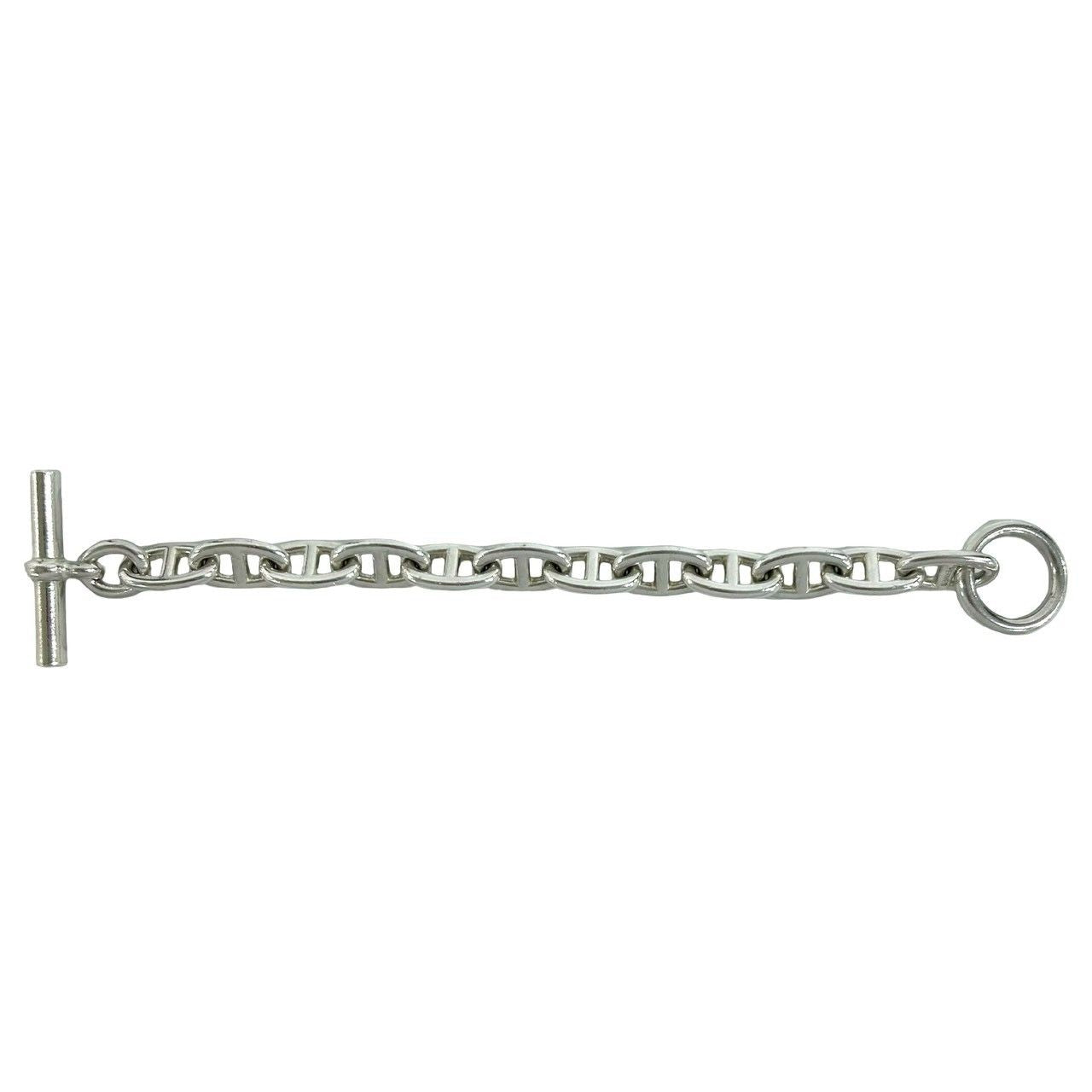Hermes Chaine D'ancre TGM 12 Links Bracelet Martin Margiela Era 925 Sterling — view 6