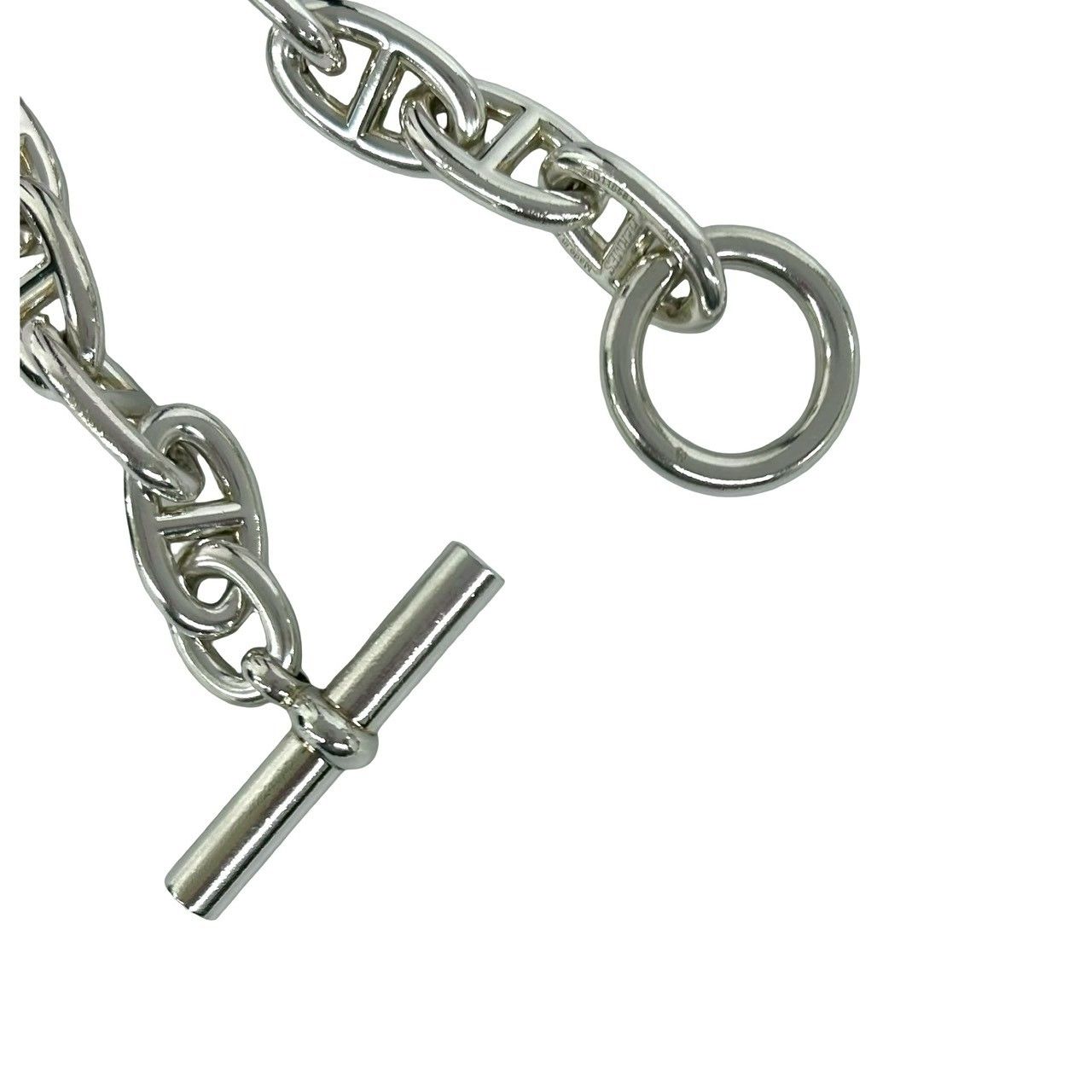 Hermes Chaine D'ancre TGM Bracelet 925 Sterling Silver — view 5