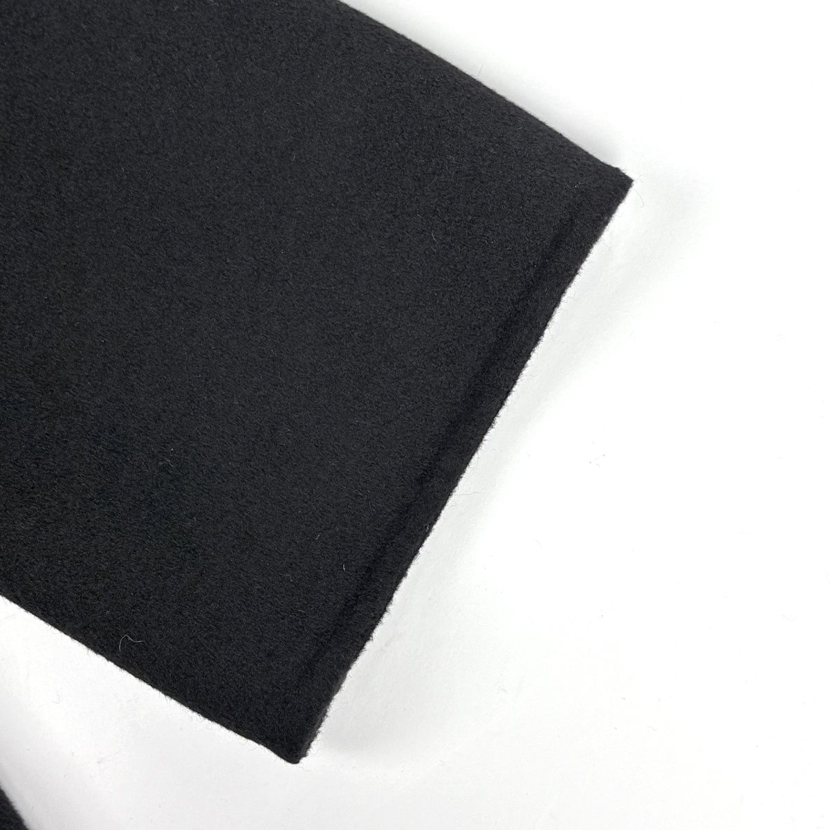 Hermes Gown Coat Robe Long Belted Cashmere Black — view 6