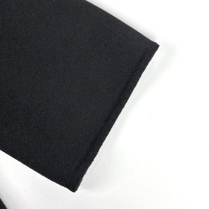 Hermes Gown Coat Robe Long Belted Cashmere Black — view 6