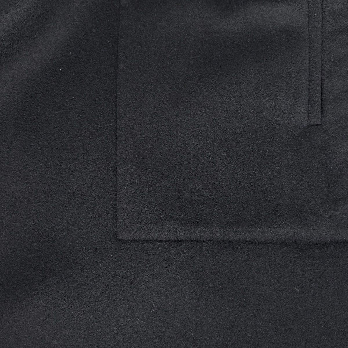 Hermes Gown Coat Robe Long Belted Cashmere Black — view 4