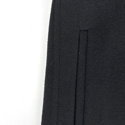 Hermes Gown Coat Robe Long Belted Cashmere Black — view 5