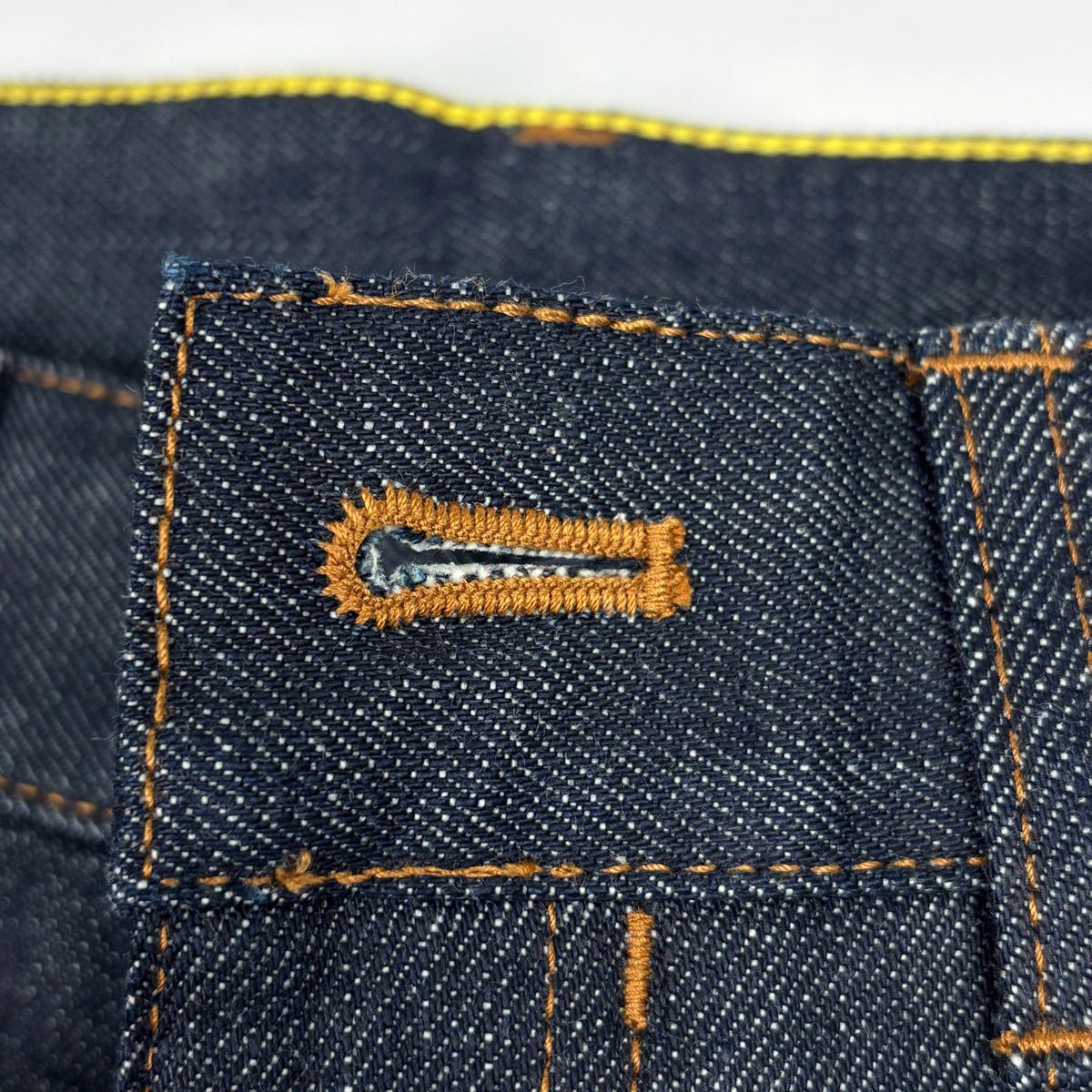 Louis Vuitton Logo Denim Pants Straight Cotton Navy — view 3
