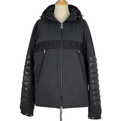 Moncler Down Jacket Oralgue Hoodie Black
