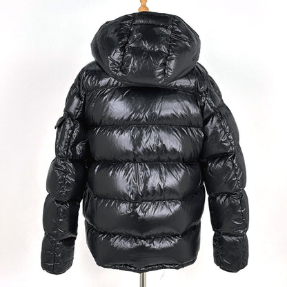 Moncler Neuvic Down Jacket Black — view 3