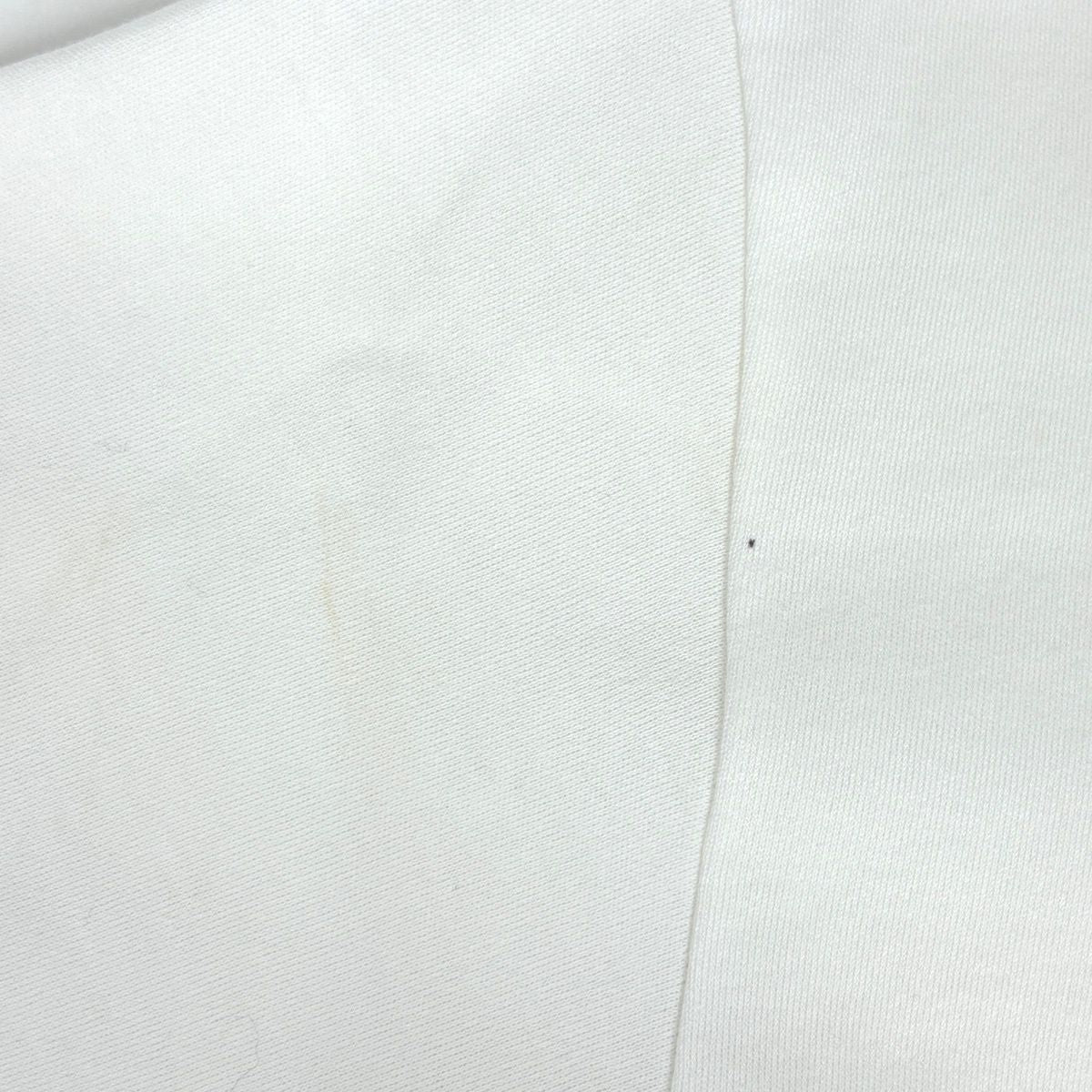Louis Vuitton Logo Short Sleeve T-Shirt Chain Pattern Top Cotton White — view 4