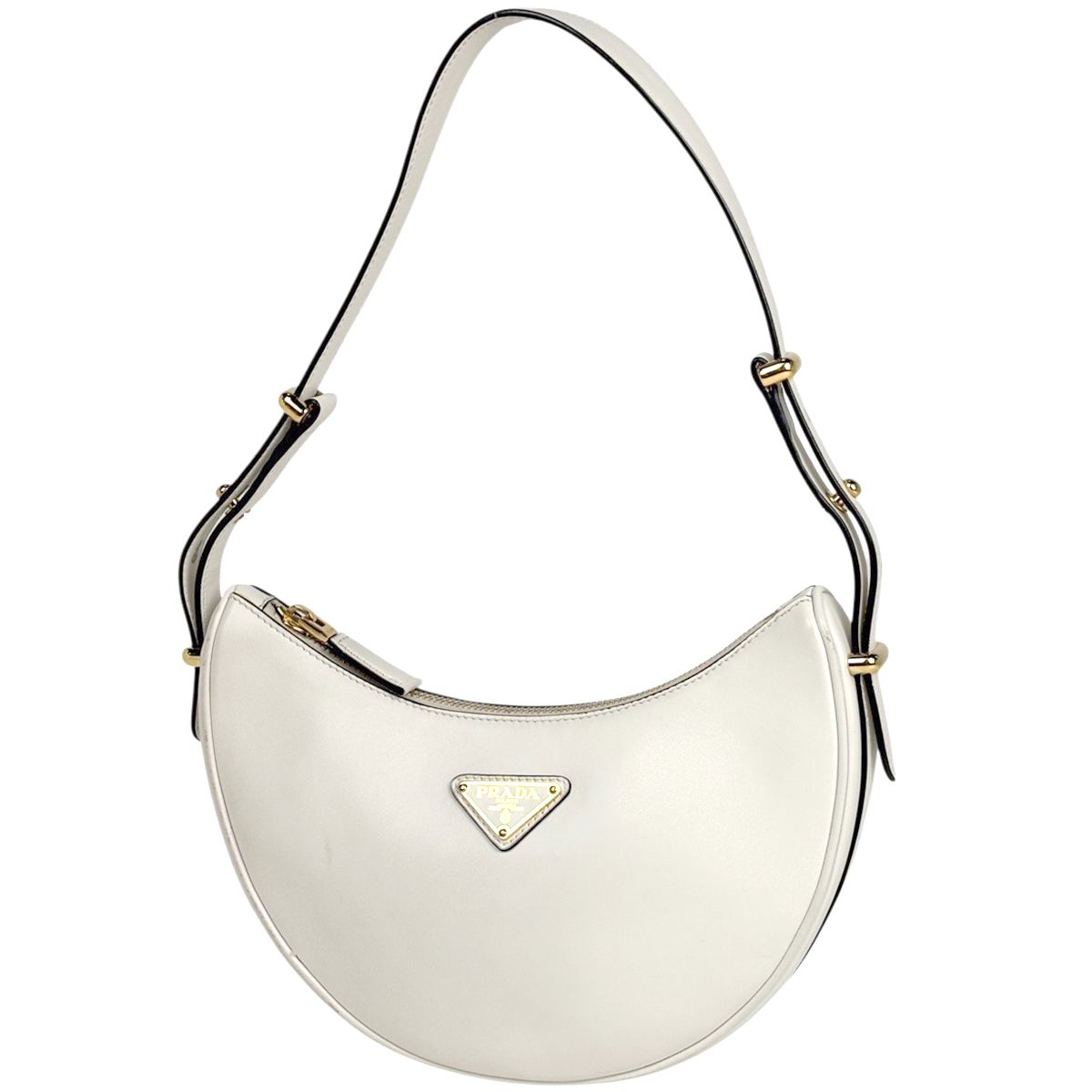 Prada Shoulder Bag Leather White