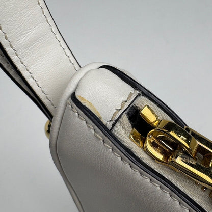 Prada Shoulder Bag Leather White — view 5