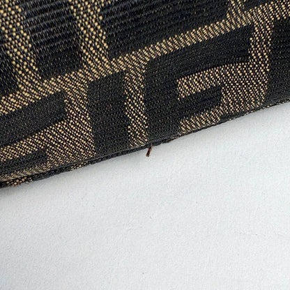 Fendi Zucca Pattern Shoulder Bag Mamma Bucket Canvas Brown — view 4