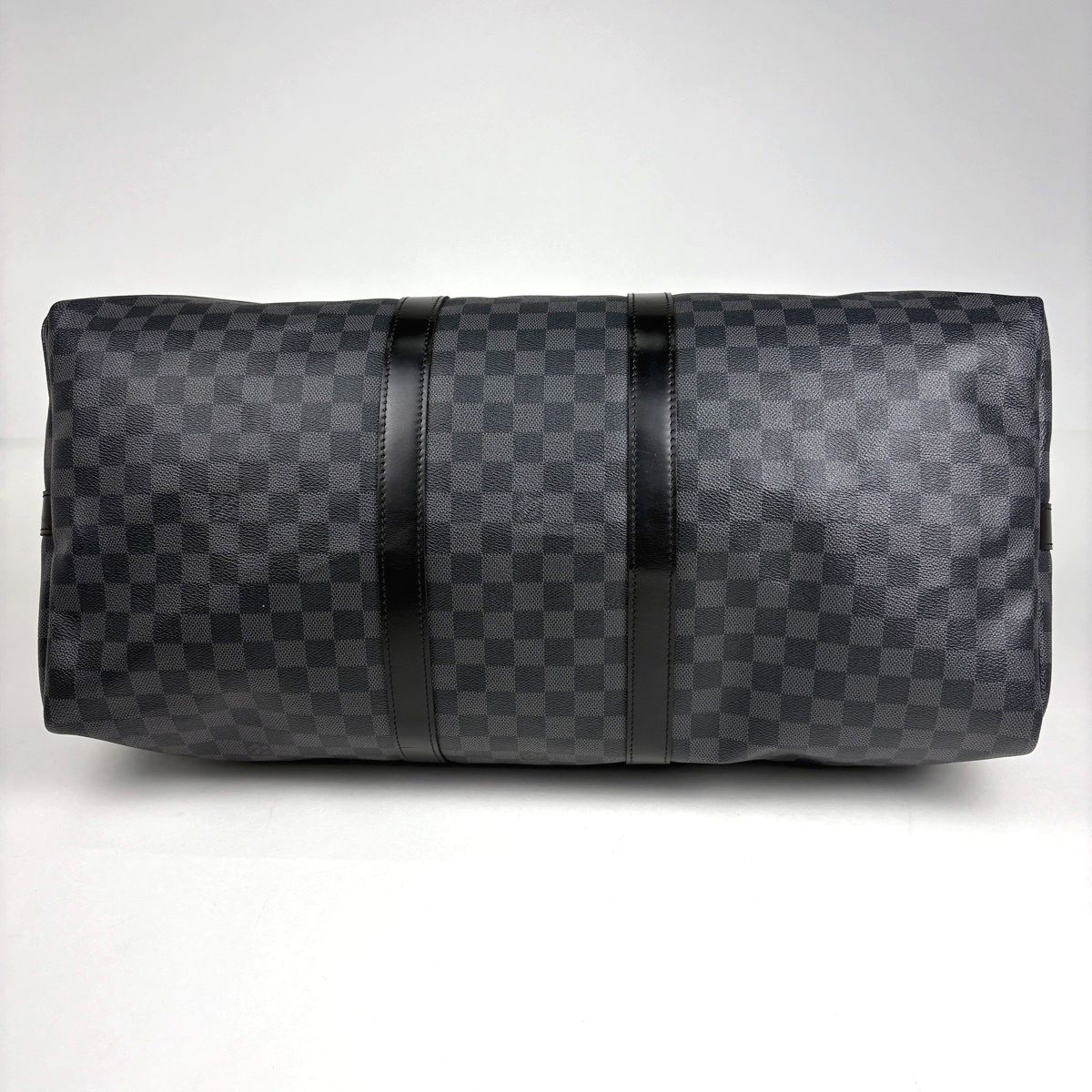 Louis Vuitton Keepall Bandouliere 55 2-Way Boston Bag Damier Graphite Noir — view 2