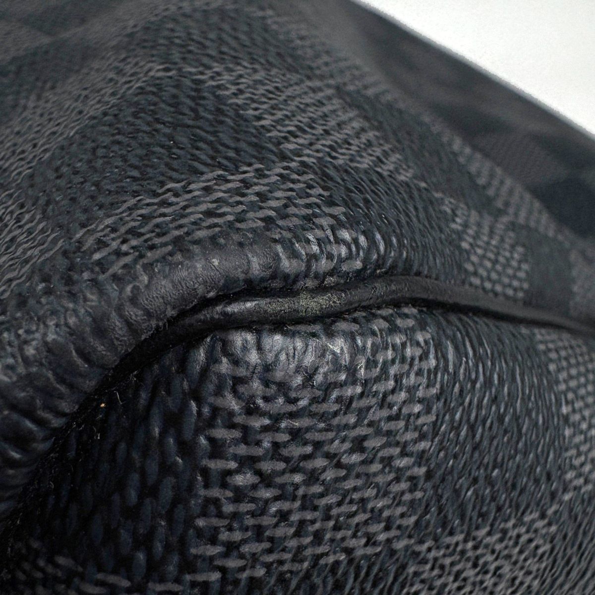 Louis Vuitton Keepall Bandouliere 55 2-Way Boston Bag Damier Graphite Noir — view 3
