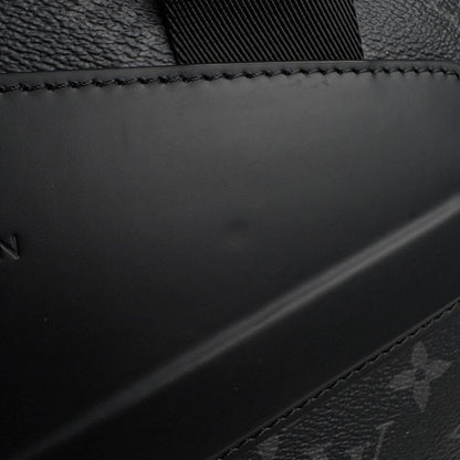 Louis Vuitton Voyage Messenger Bag Monogram Eclipse Noir Gray — view 5