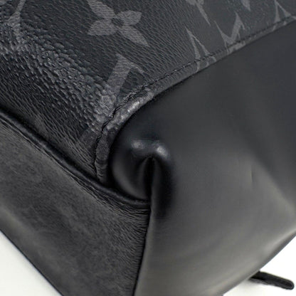 Louis Vuitton Voyage Messenger Bag Monogram Eclipse Noir Gray — view 3