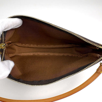 Louis Vuitton Pochette Makeup Cosmetics Pouch Monogram Brown — view 7