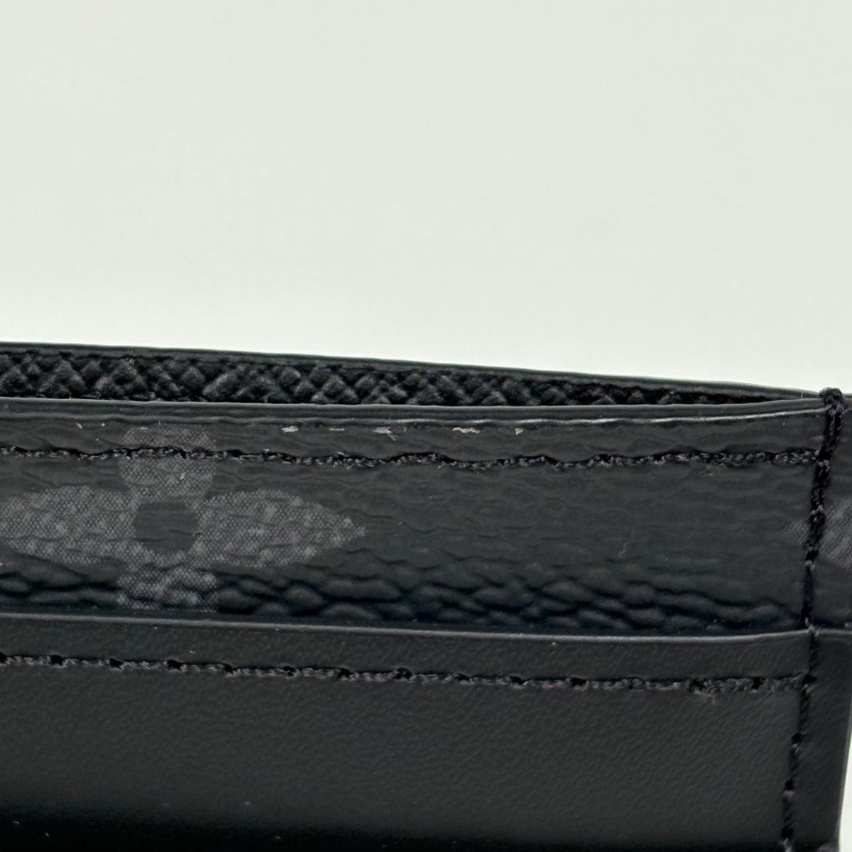 Louis Vuitton Card Holder Double Case Monogram Eclipse Black — view 5