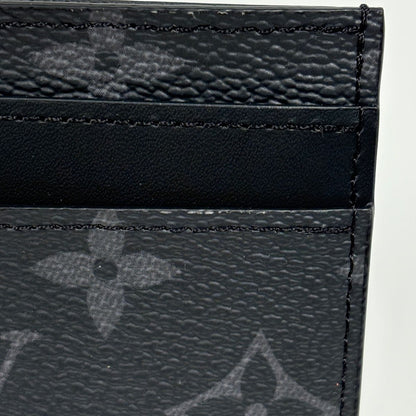 Louis Vuitton Card Holder Double Case Monogram Eclipse Black — view 4