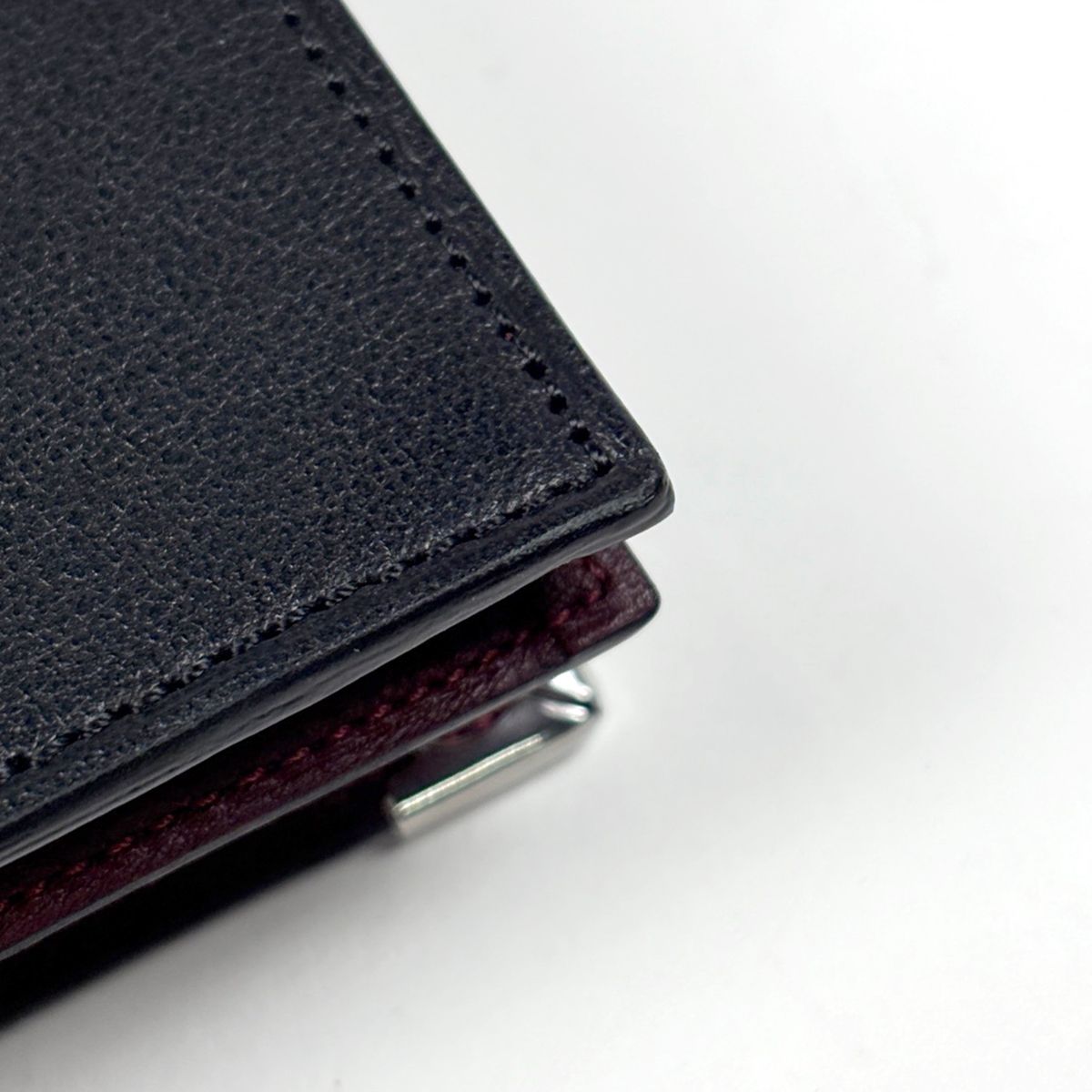 Cartier Must Line Card Case Business Holder Leather Black — view 3