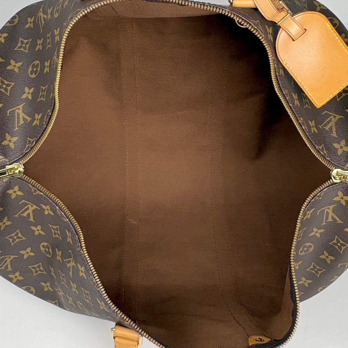 Louis Vuitton Keepall Bandouliere 55 2-Way Boston Bag Monogram Brown — view 7