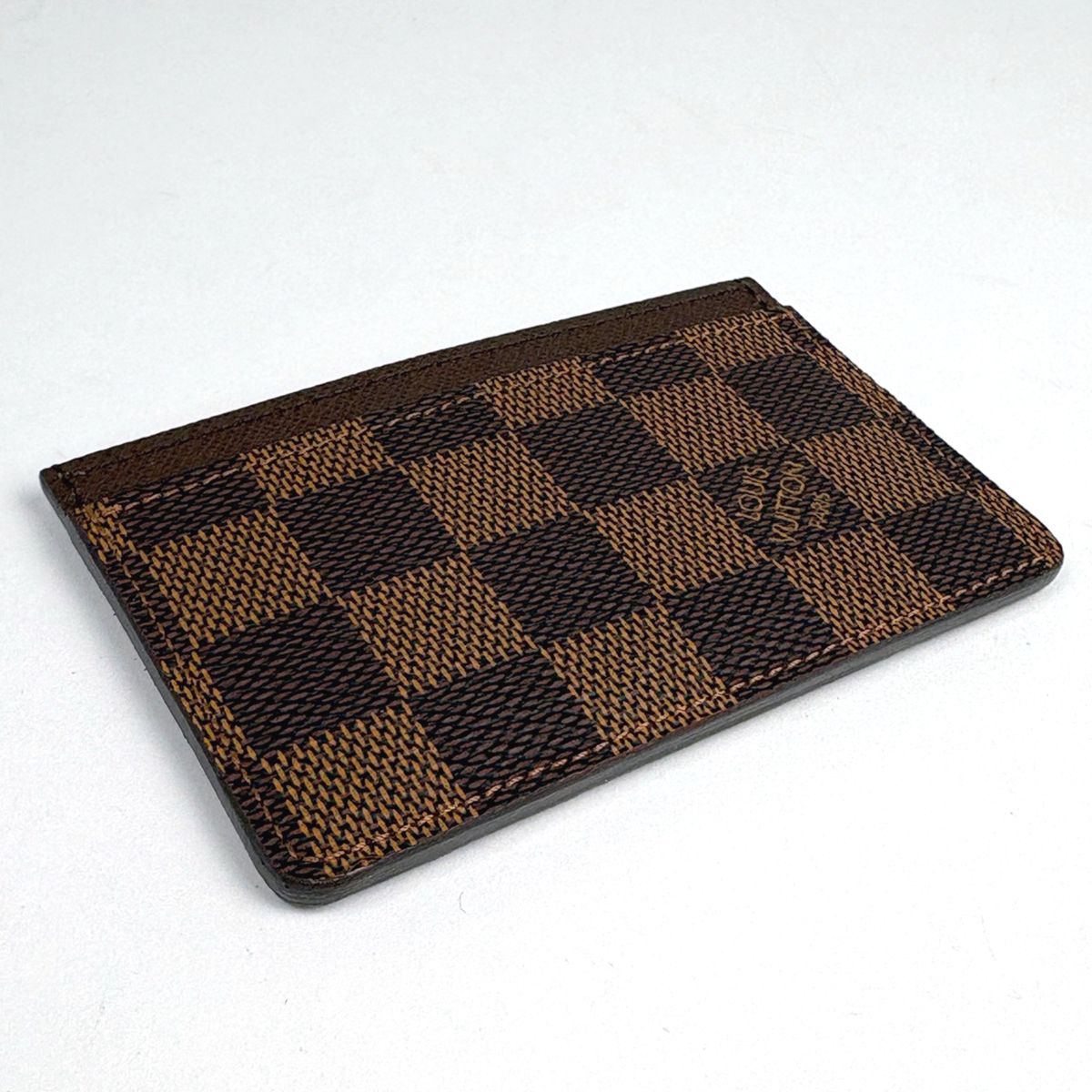 Louis Vuitton Card Holder Sample Set Era Case Damier Brown — view 2
