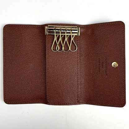 Louis Vuitton Multicles 4 Key Hook Key Holder Key Case Monogram Brown — view 6