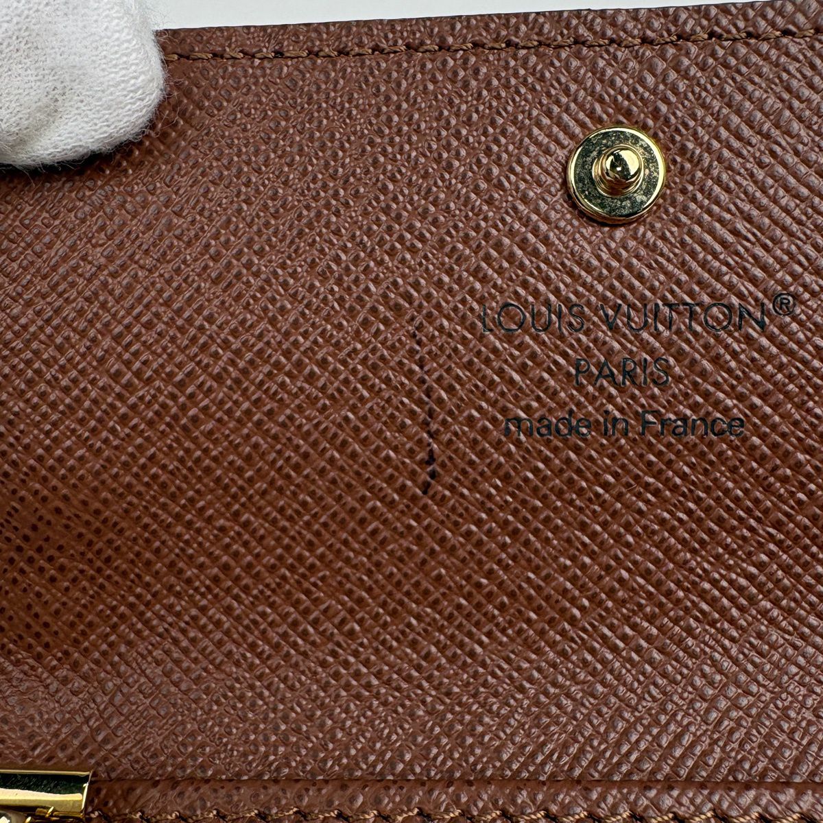 Louis Vuitton Multicles 4 Key Hook Key Holder Key Case Monogram Brown — view 5