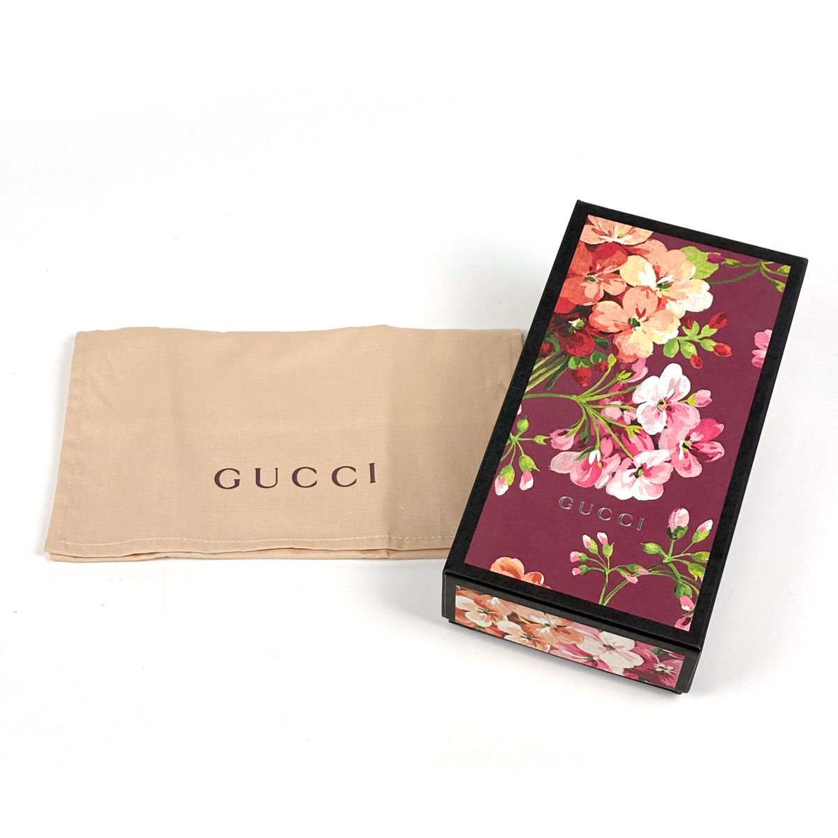 Gucci GG Blue Mus Continental Wallet Supreme Beige Multicolor — view 8