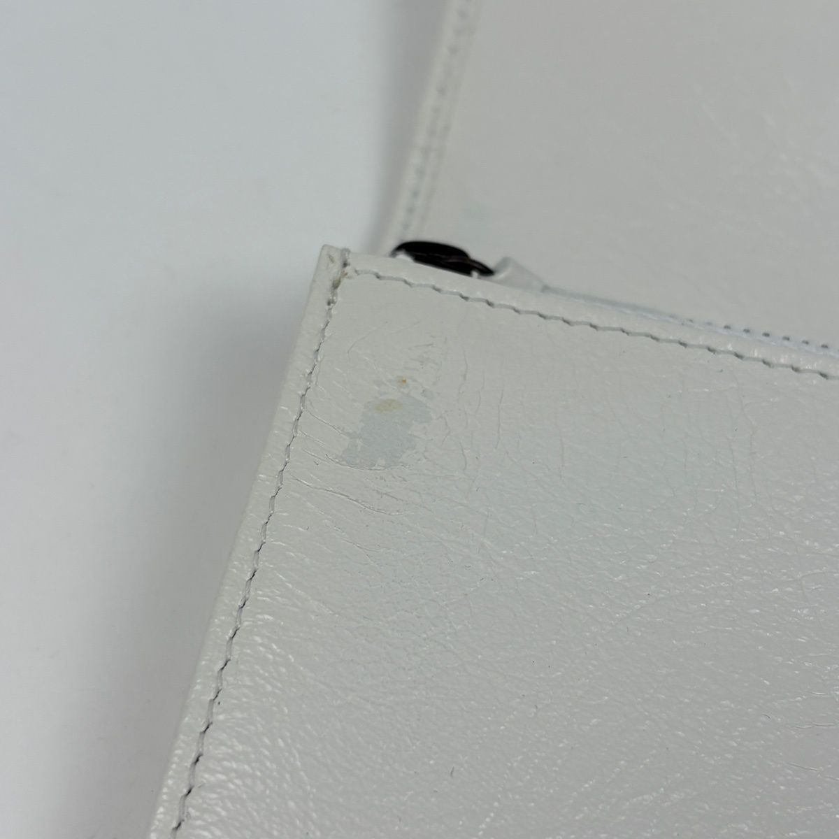 Balenciaga le City Money Wallet Leather White — view 5