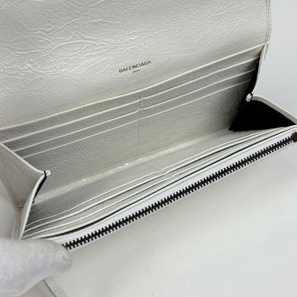 Balenciaga le City Money Wallet Leather White — view 6