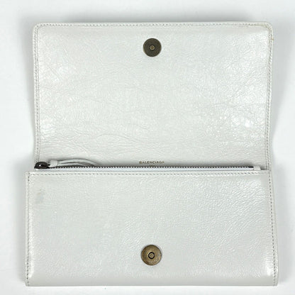 Balenciaga le City Money Wallet Leather White — view 8