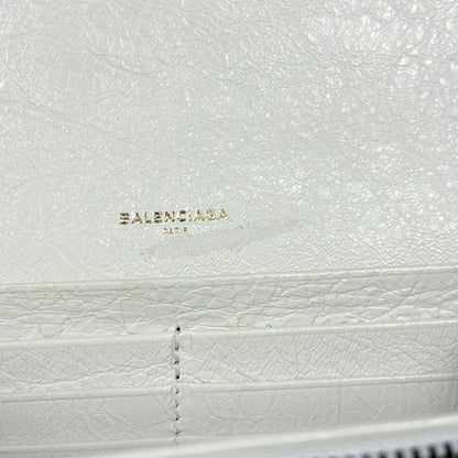 Balenciaga le City Money Wallet Leather White — view 4