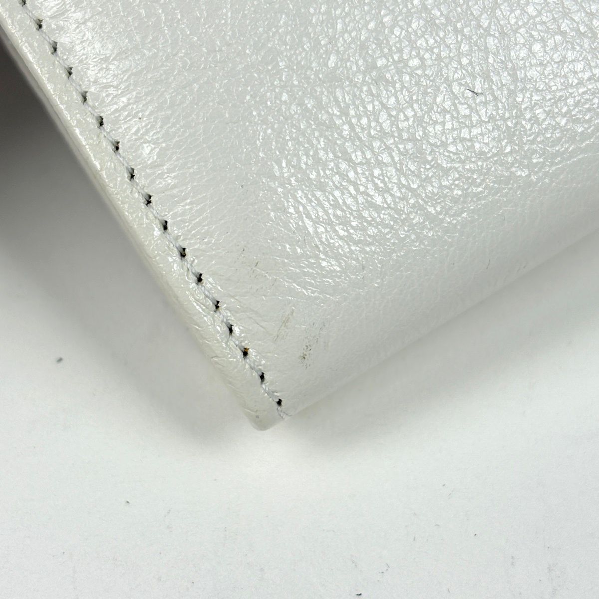 Balenciaga le City Money Wallet Leather White — view 3